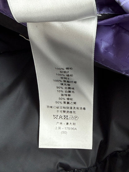 Dior Purple Oblique Puffer Vest