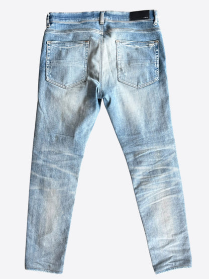 Amiri Clay Indigo & Brown Patch MX1 Jeans
