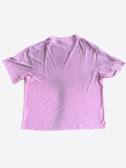 Acne Studios Pink & Black Stockholm 1996 Logo T-Shirt