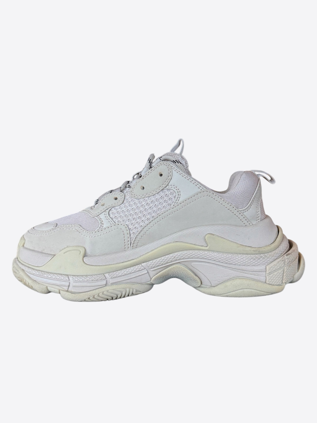 Balenciaga White Triple S Women's Sneakers