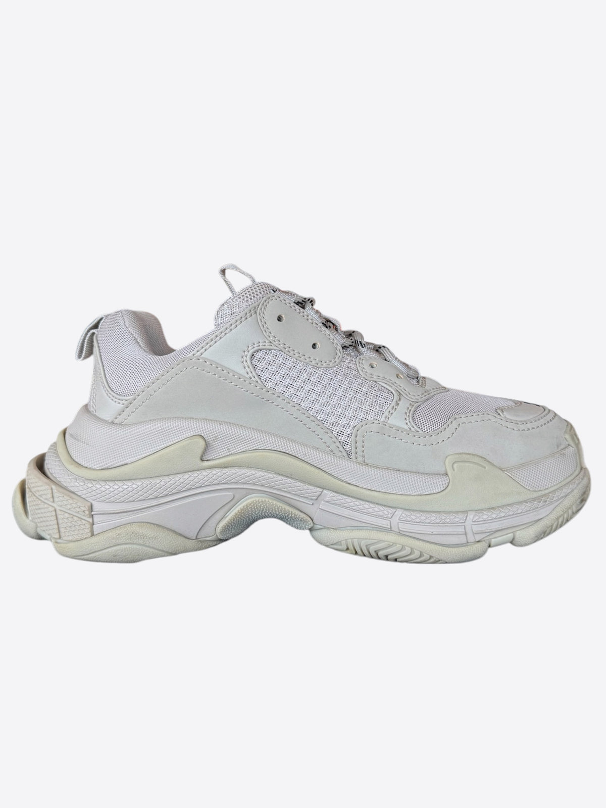Balenciaga White Triple S Women's Sneakers