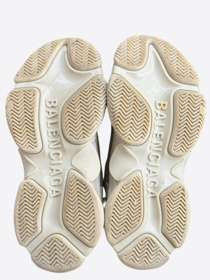 Balenciaga White Triple S Women's Sneakers