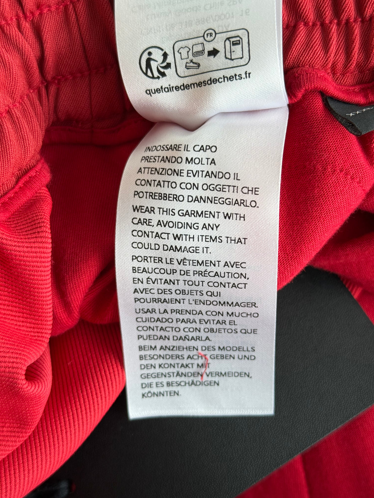 Gucci Red & Green Striped Track Pants
