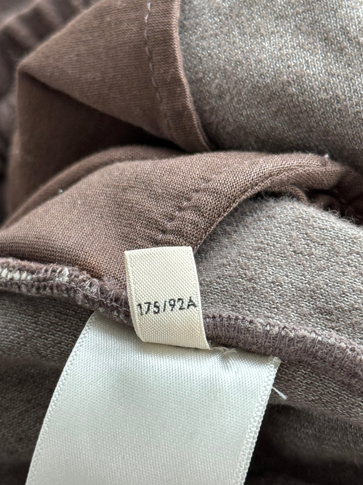Celine Brown & White Logo Velour Trackpants