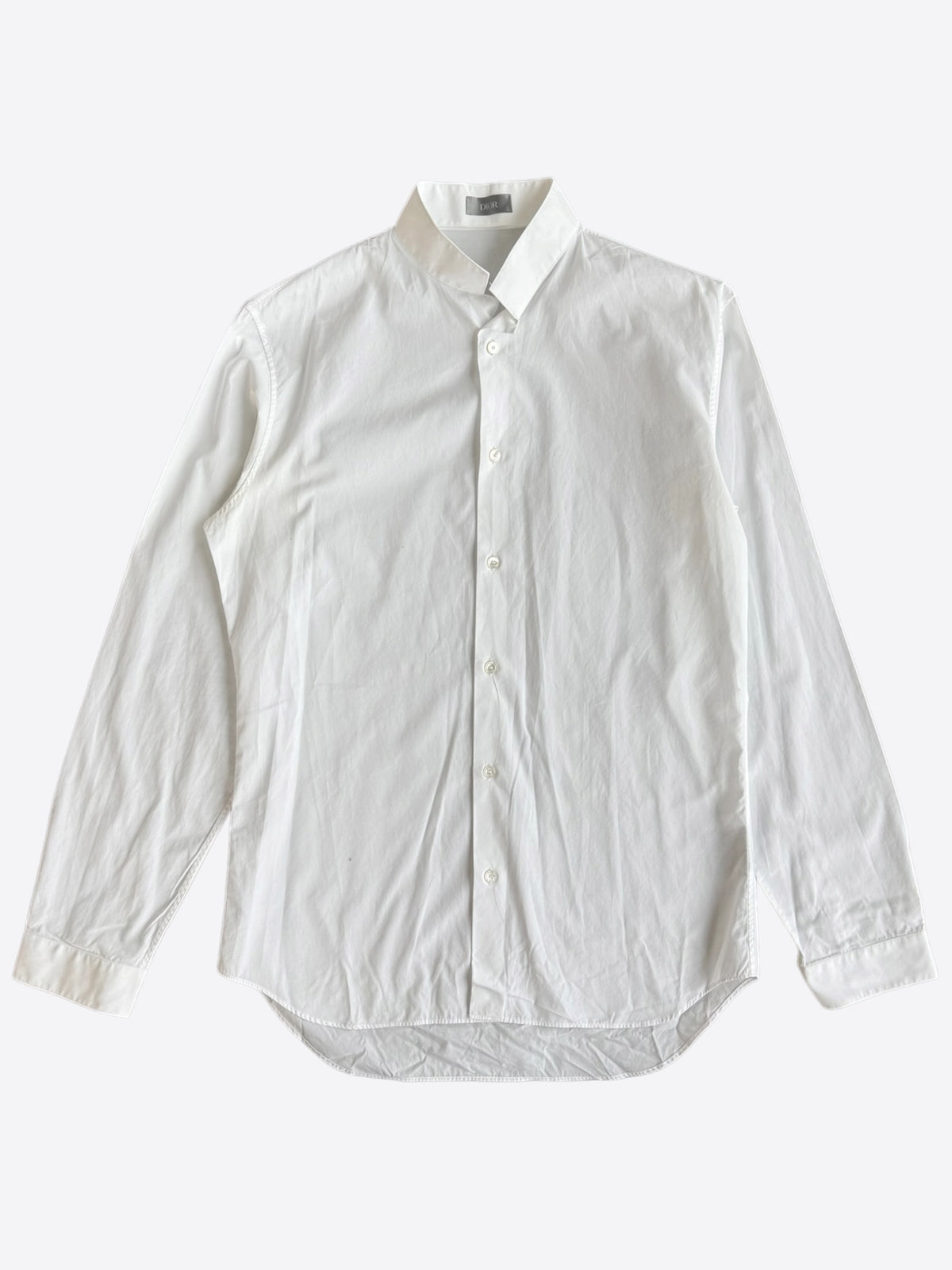 Dior White Button Up Shirt