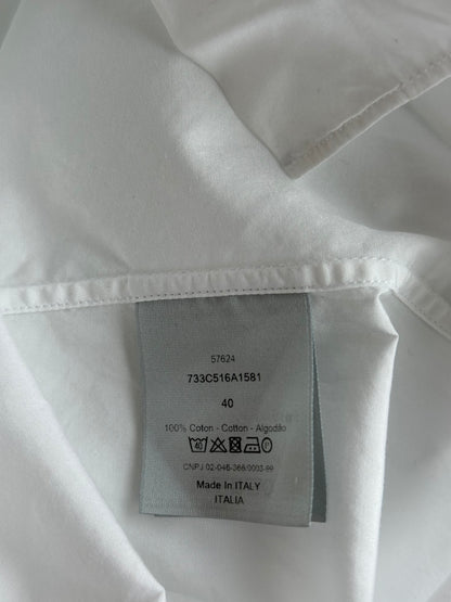 Dior White Button Up Shirt