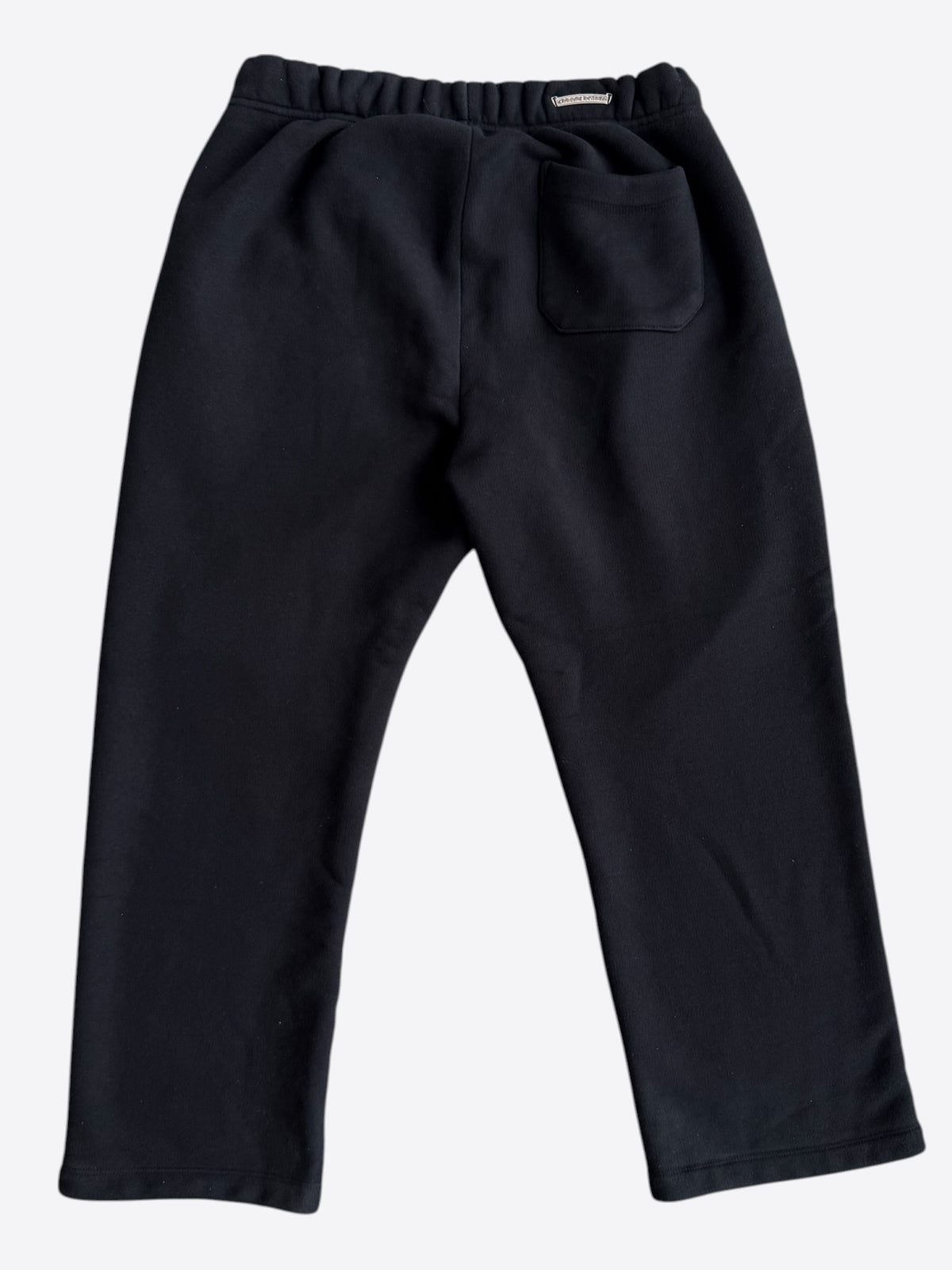 Chrome Hearts Black CH Logo Embroidered Sweatpants