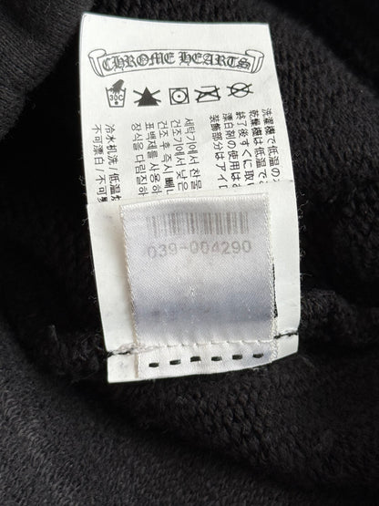 Chrome Hearts Black CH Logo Embroidered Sweatpants