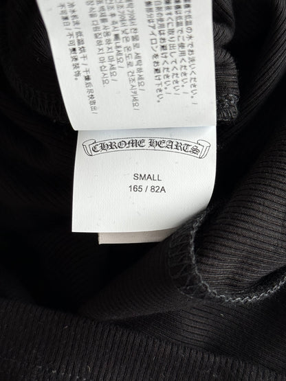 Chrome Hearts Black & White Embroidered Cross Logo Women's Tank Dress