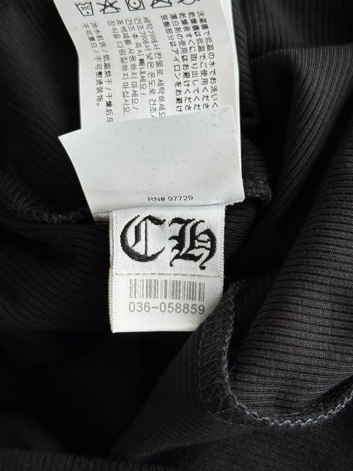 Chrome Hearts Black & White Embroidered Cross Logo Women's Tank Dress