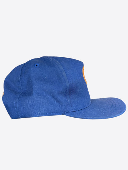 Chrome Hearts Blue & Orange CH Logo Hat