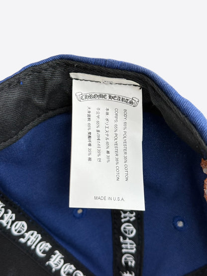 Chrome Hearts Blue & Orange CH Logo Hat