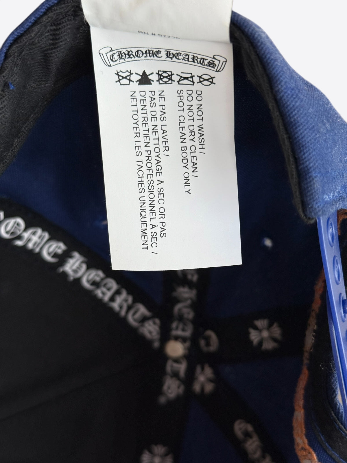 Chrome Hearts Blue & Orange CH Logo Hat