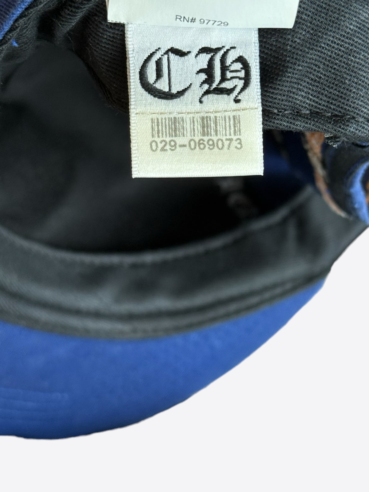 Chrome Hearts Blue & Orange CH Logo Hat