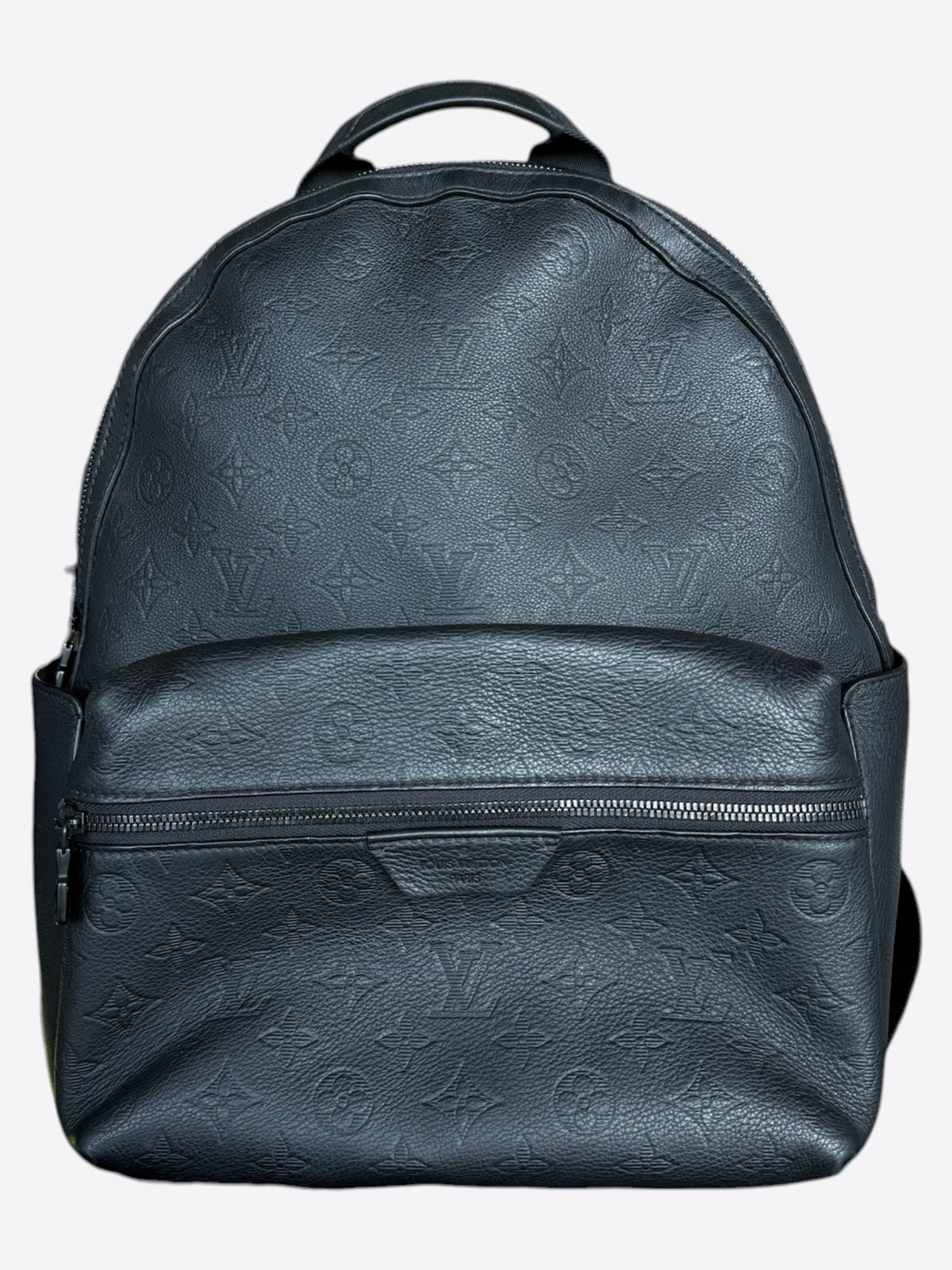 Louis Vuitton Black Shadow Monogram Discovery Backpack
