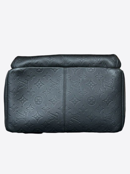 Louis Vuitton Black Shadow Monogram Discovery Backpack
