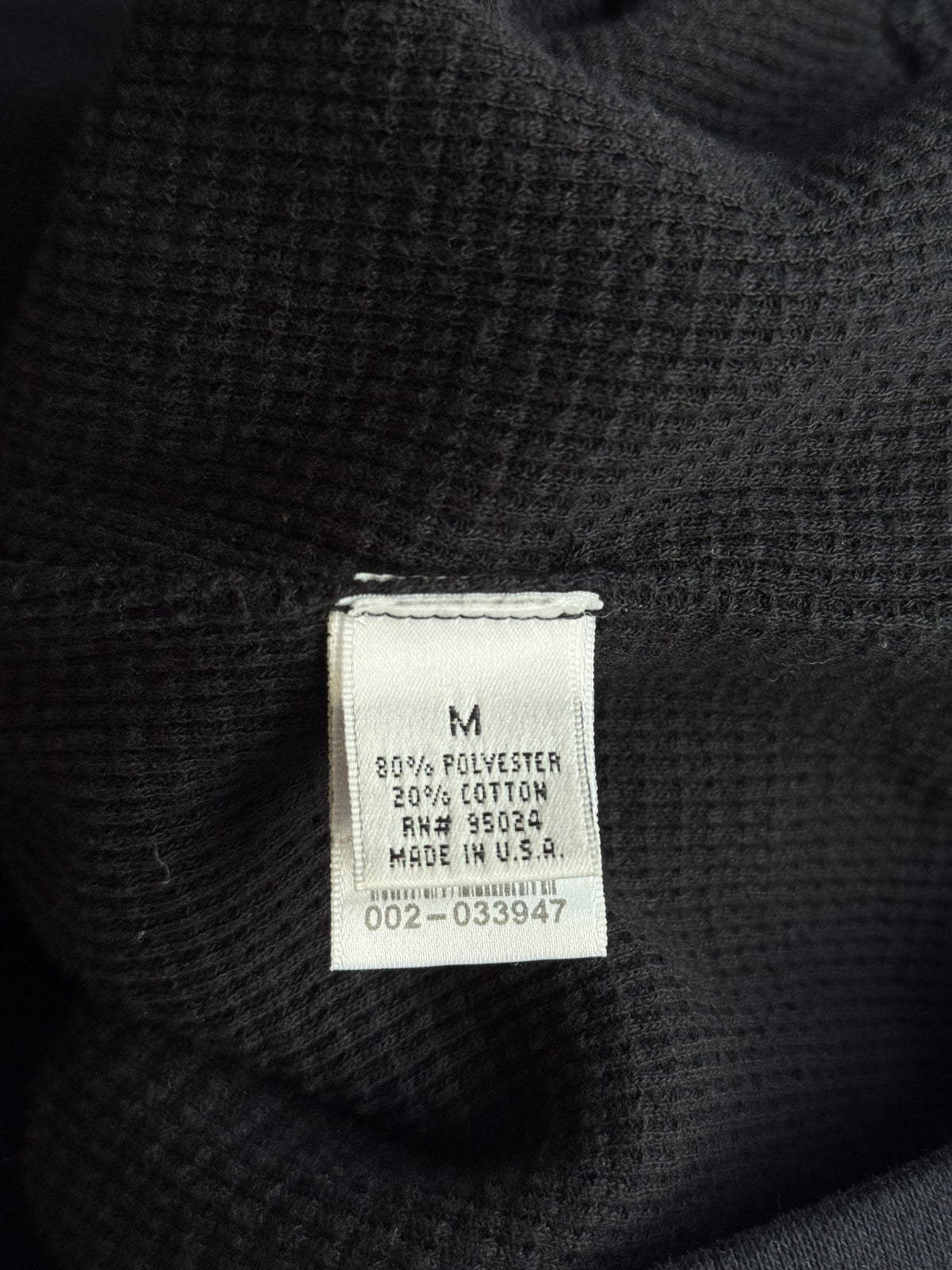 Chrome Hearts Black & White Horseshoe Cross Logo Thermal Zip Up Hoodie