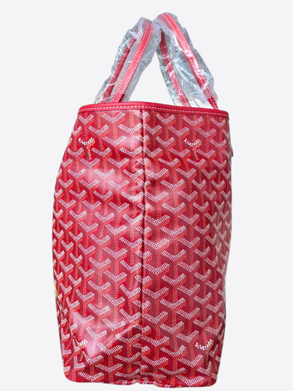 Goyard Red St. Louis Tote Bag PM