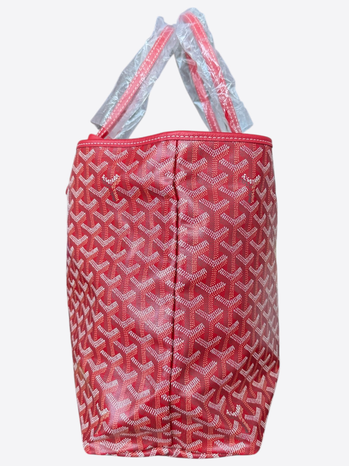 Goyard Red St. Louis Tote Bag PM