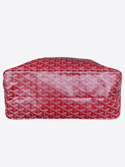 Goyard Red St. Louis Tote Bag PM