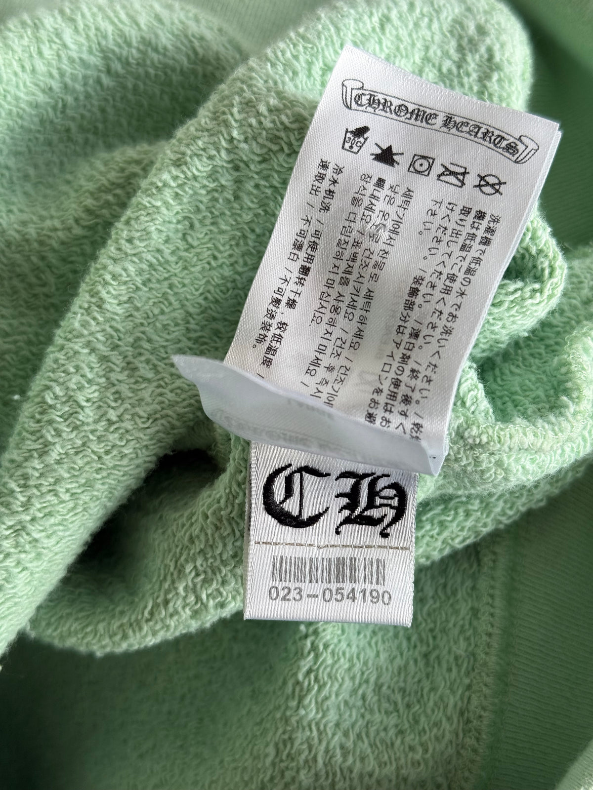 Chrome Hearts Matty Boy Mint Green Lust Sweater
