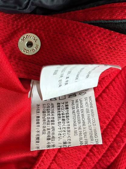 Chrome Hearts Red & White Snap Button Tearaway Track Pants