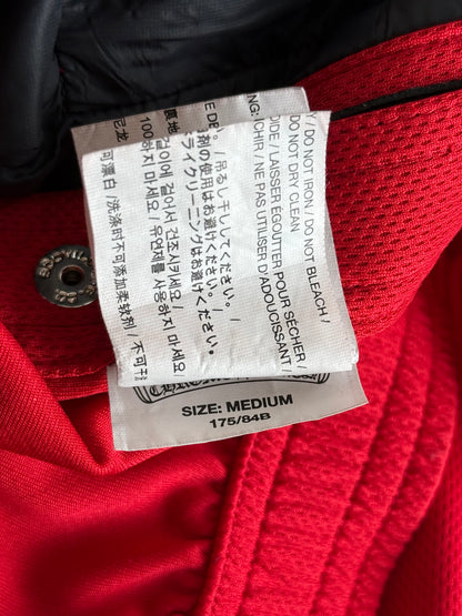 Chrome Hearts Red & White Snap Button Tearaway Track Pants