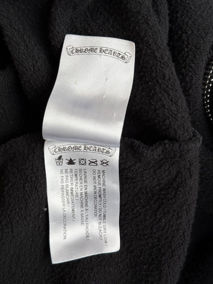 Chrome Hearts Black, White & Pink Deadly Doll Zip Up Hoodie