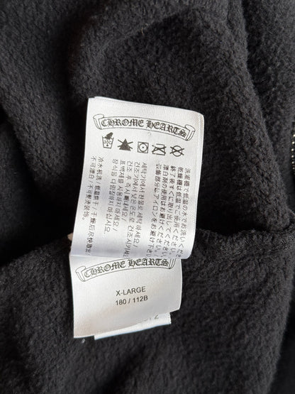 Chrome Hearts Black, White & Pink Deadly Doll Zip Up Hoodie