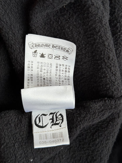 Chrome Hearts Black, White & Pink Deadly Doll Zip Up Hoodie