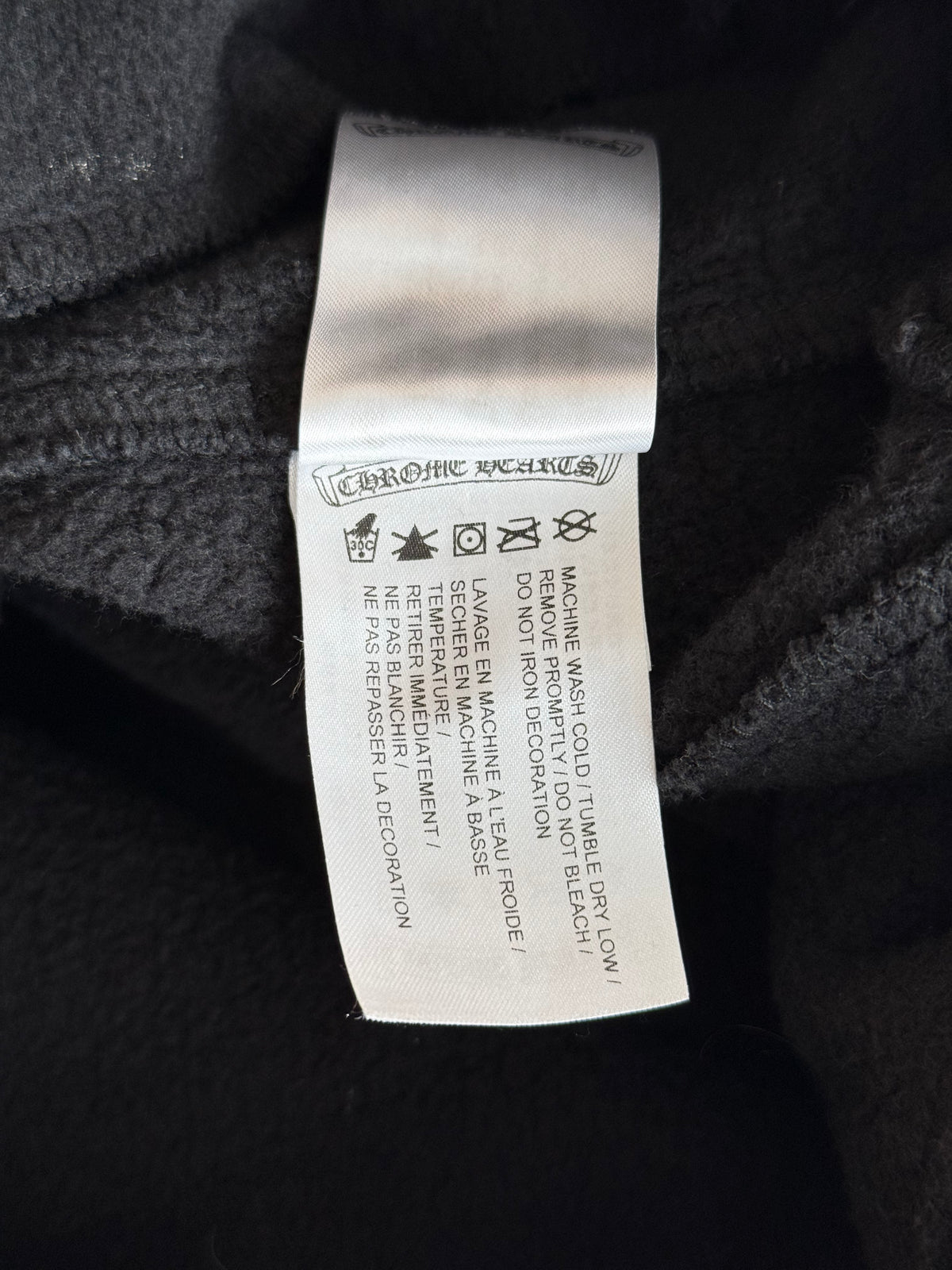 Chrome Hearts Black & White Logo Sweatpants
