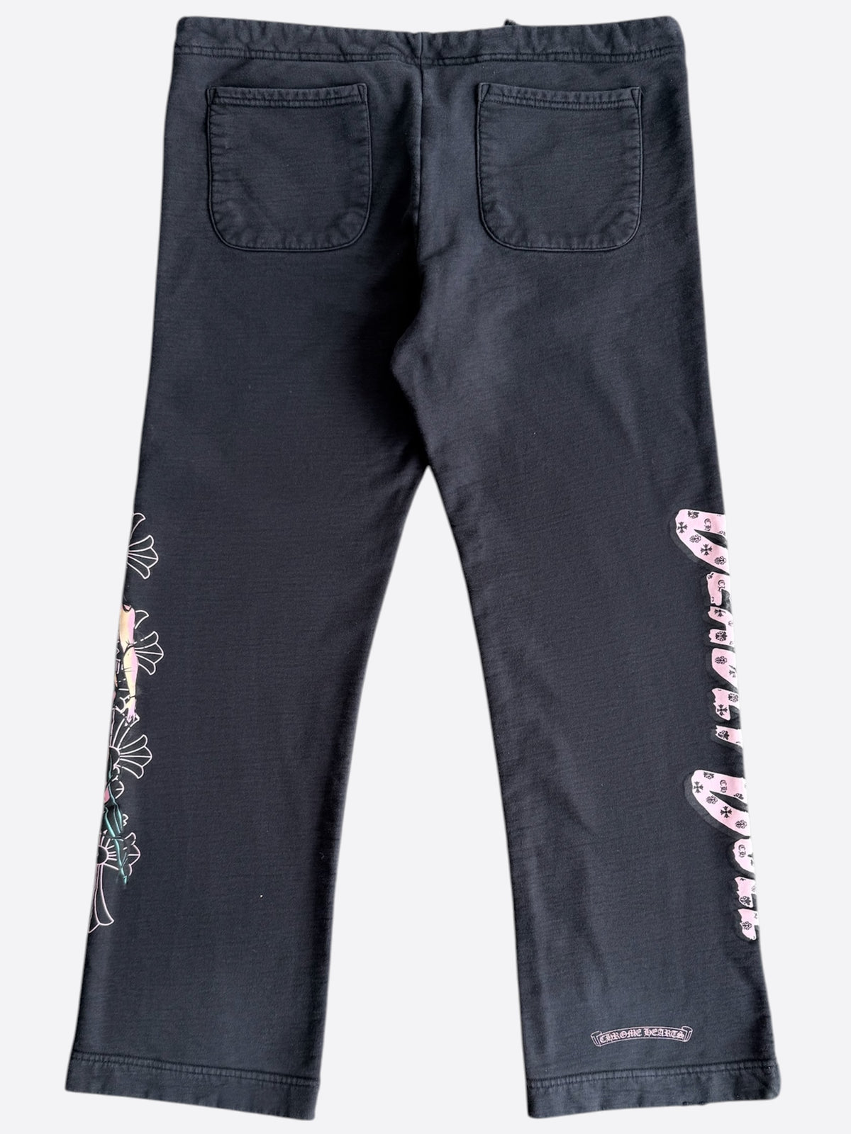 Chrome Hearts Black & Pink Deadly Doll Sweatpants