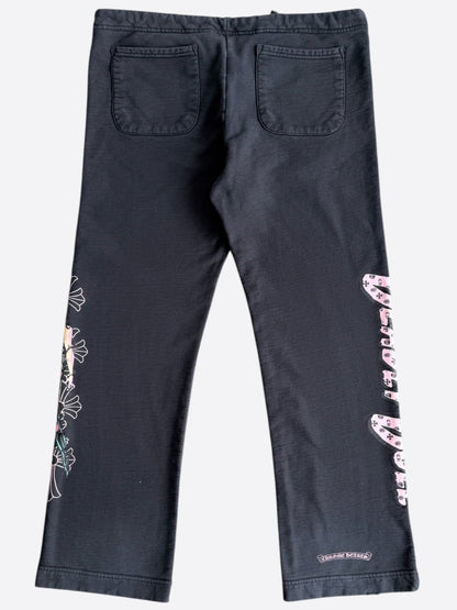 Chrome Hearts Black & Pink Deadly Doll Sweatpants