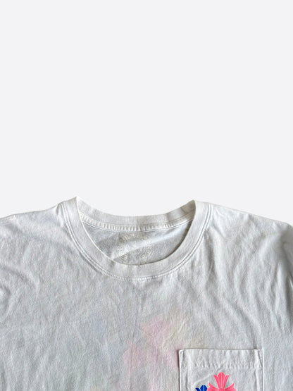 Chrome Hearts White Multicolor Cross T-Shirt