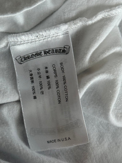 Chrome Hearts White Multicolor Cross T-Shirt