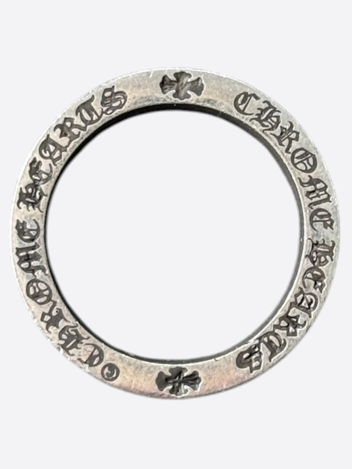 Chrome Hearts Silver Forever Ring