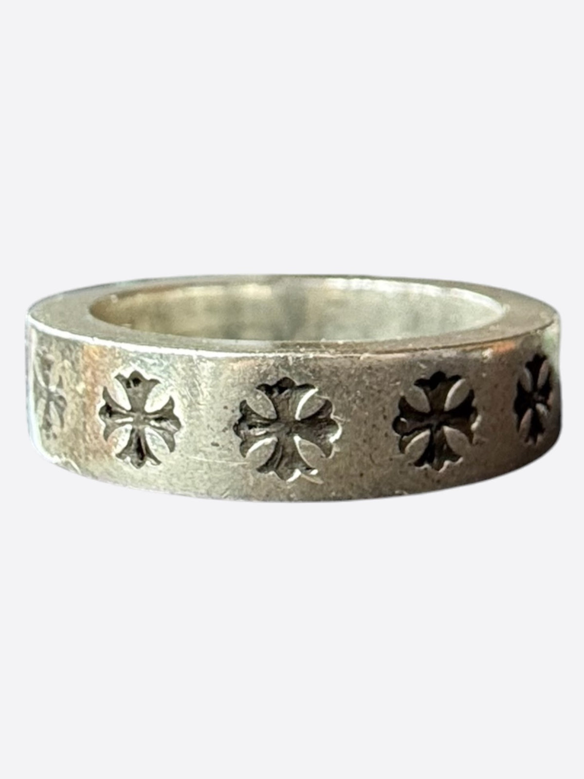 Chrome Hearts Silver Forever Ring