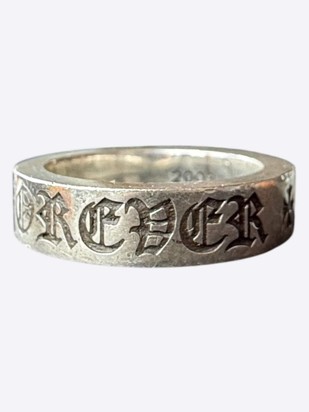 Chrome Hearts Silver Forever Ring