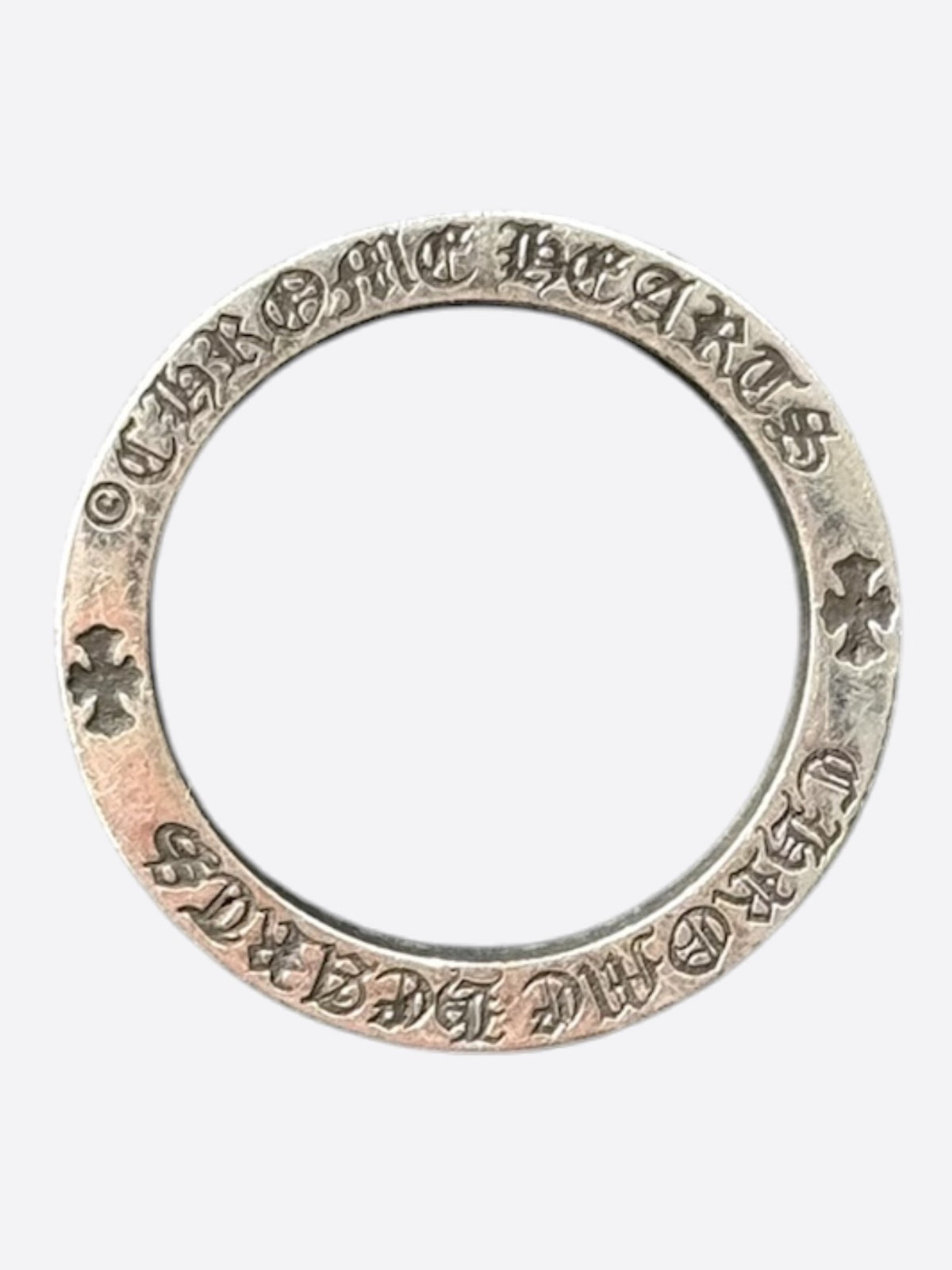 Chrome Hearts Silver Forever Ring