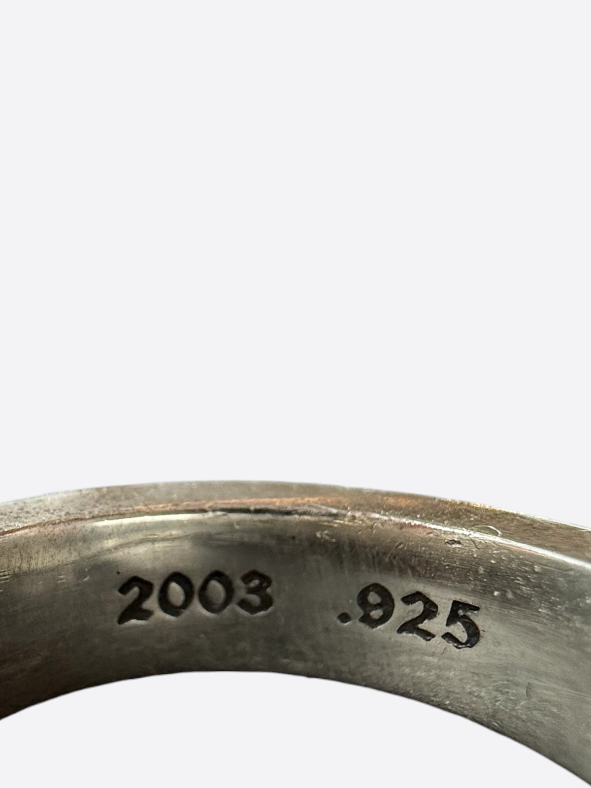 Chrome Hearts Silver Forever Ring