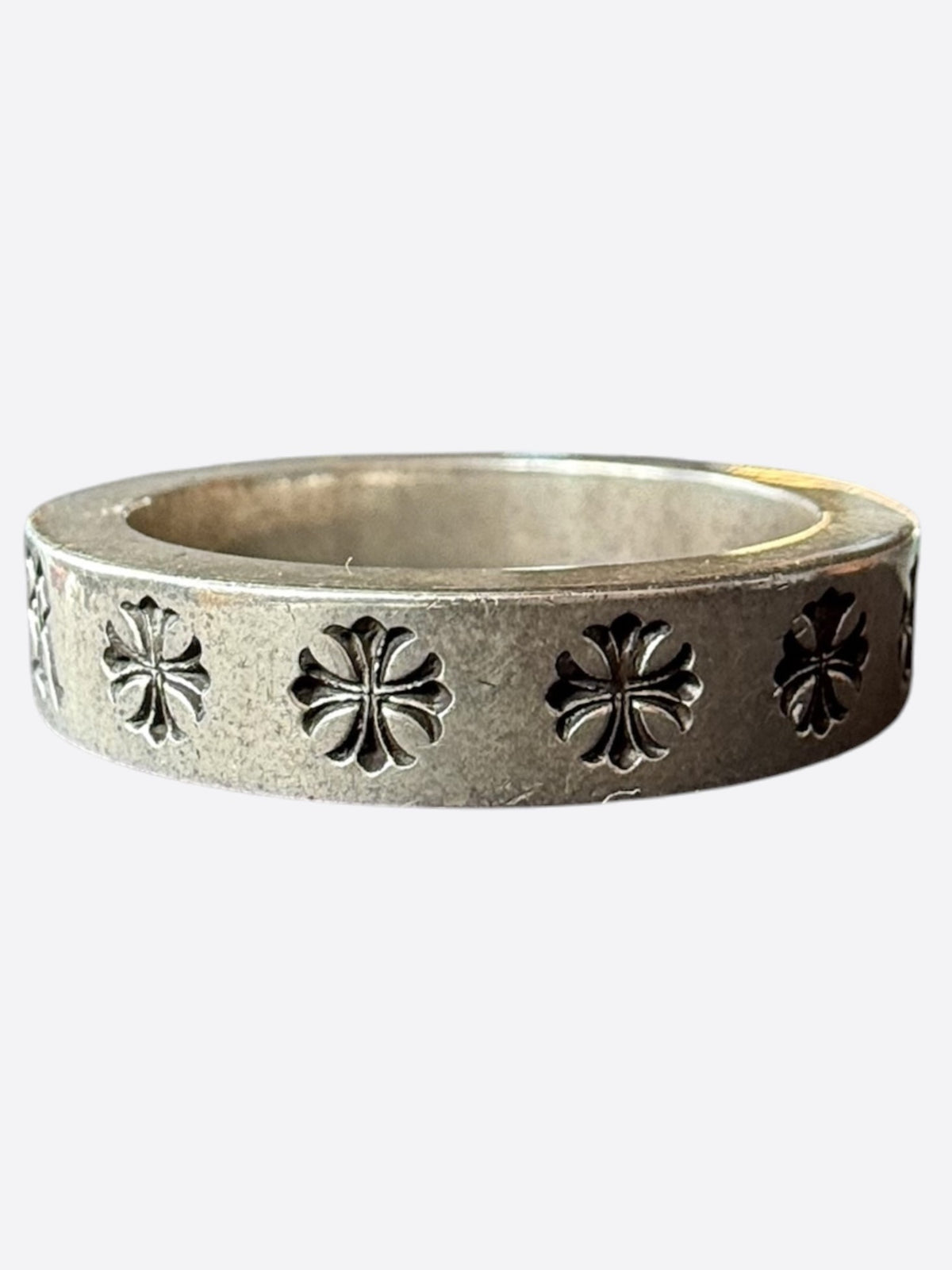 Chrome Hearts Silver Forever Ring