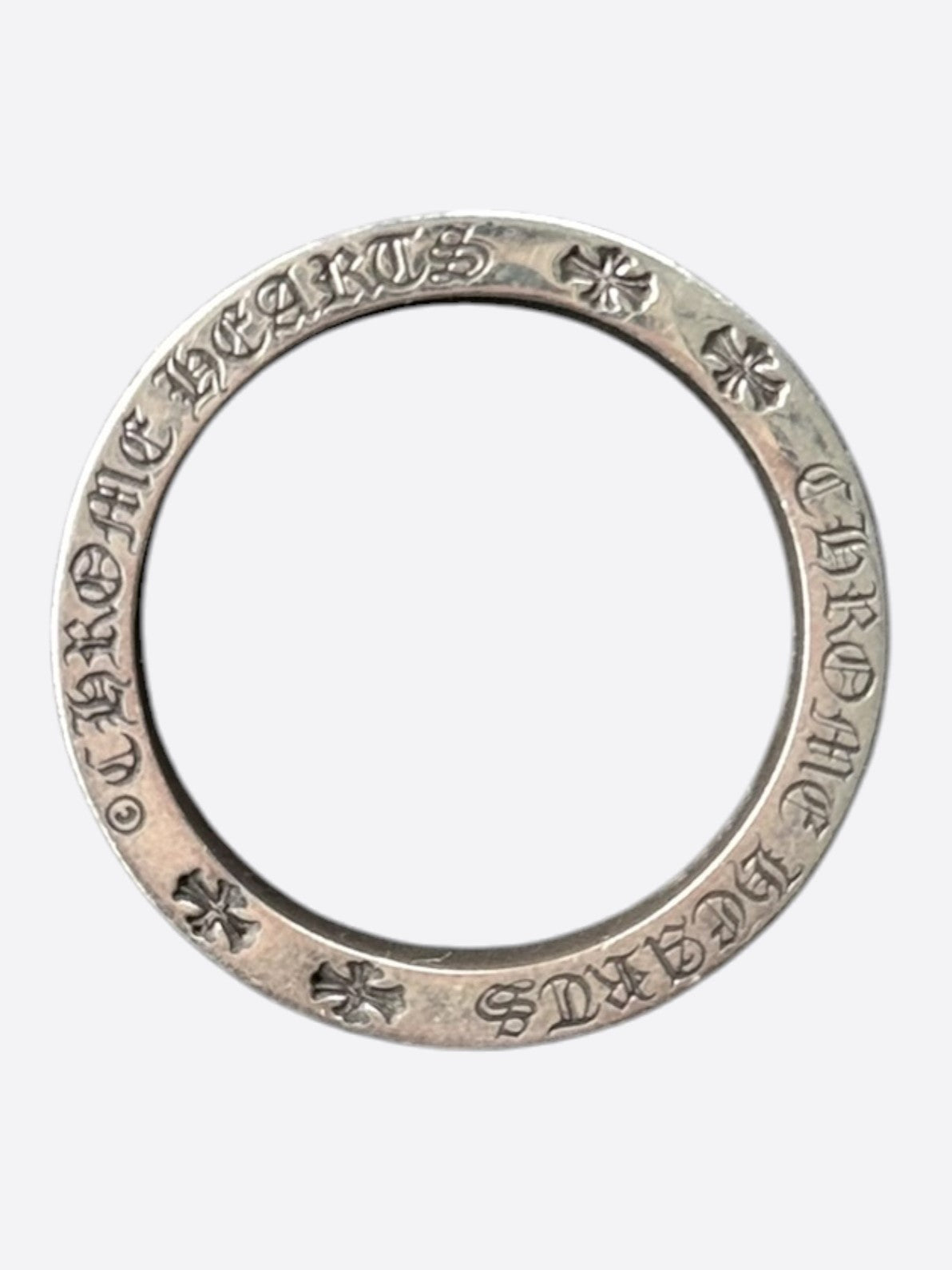 Chrome Hearts Silver Forever Ring