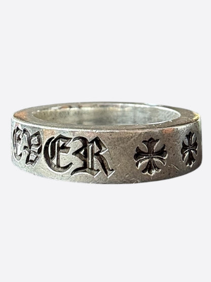 Chrome Hearts Silver Forever Ring