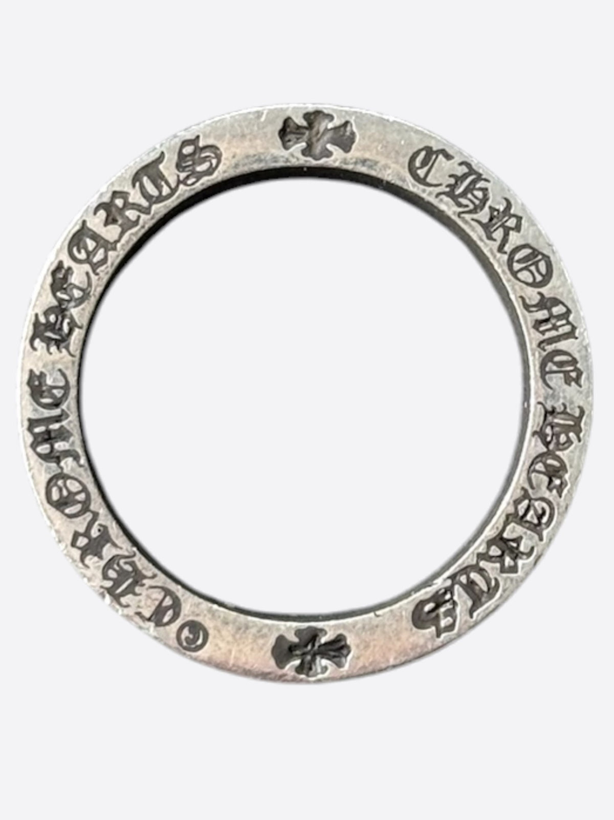 Chrome Hearts Silver Forever Ring