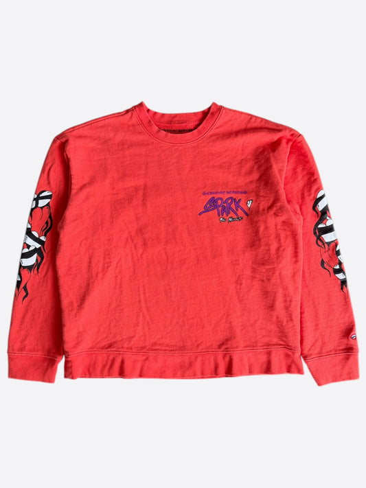 Chrome Hearts Matty Boy Red Spark Sweater