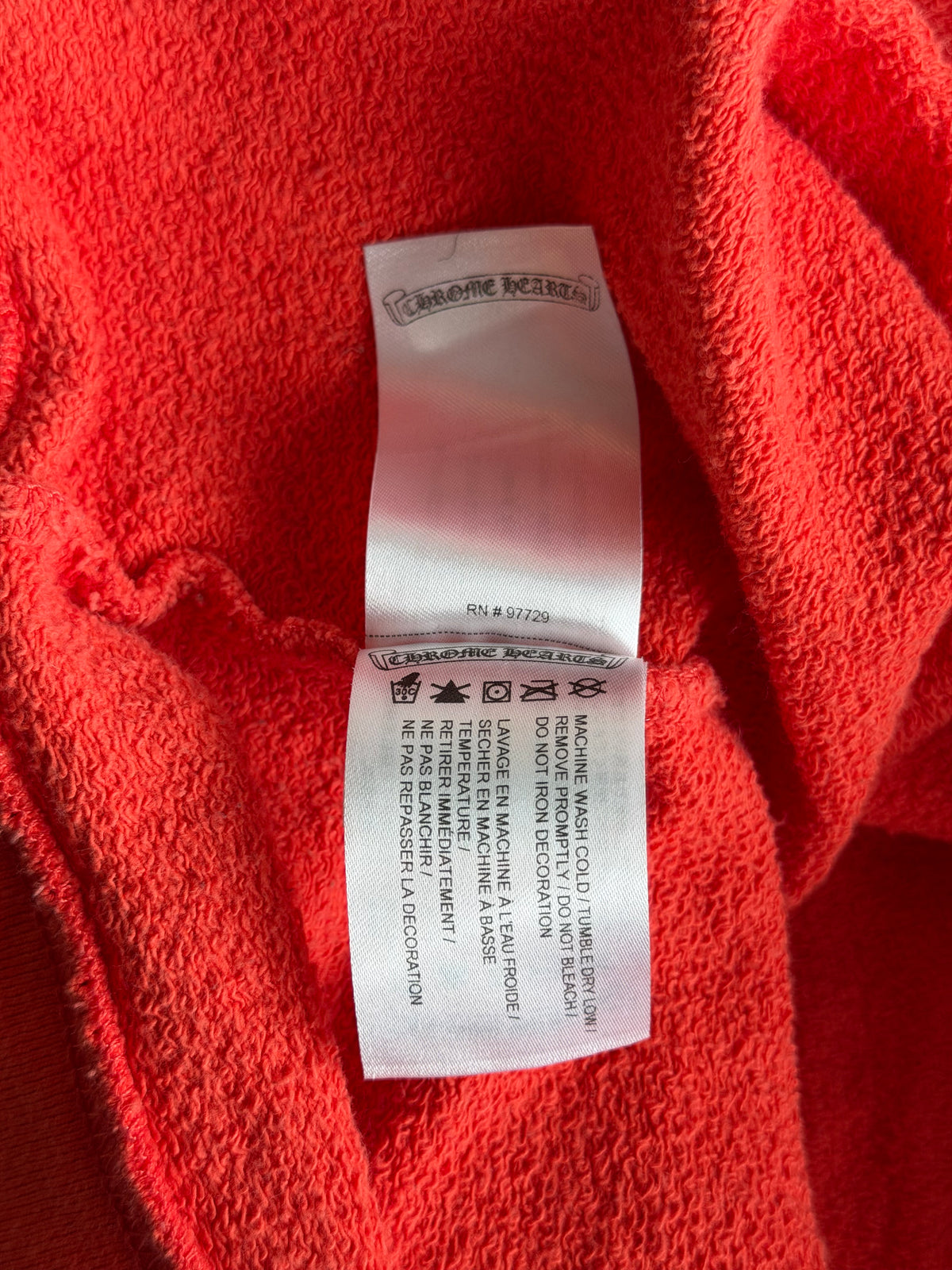 Chrome Hearts Matty Boy Red Spark Sweater