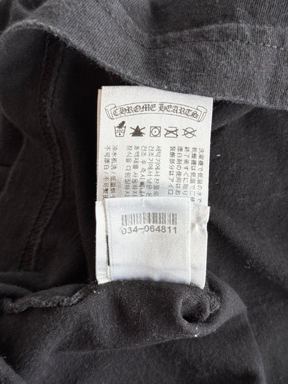 Chrome Hearts Black Multicolor Foti Logo Longsleeve T-Shirt