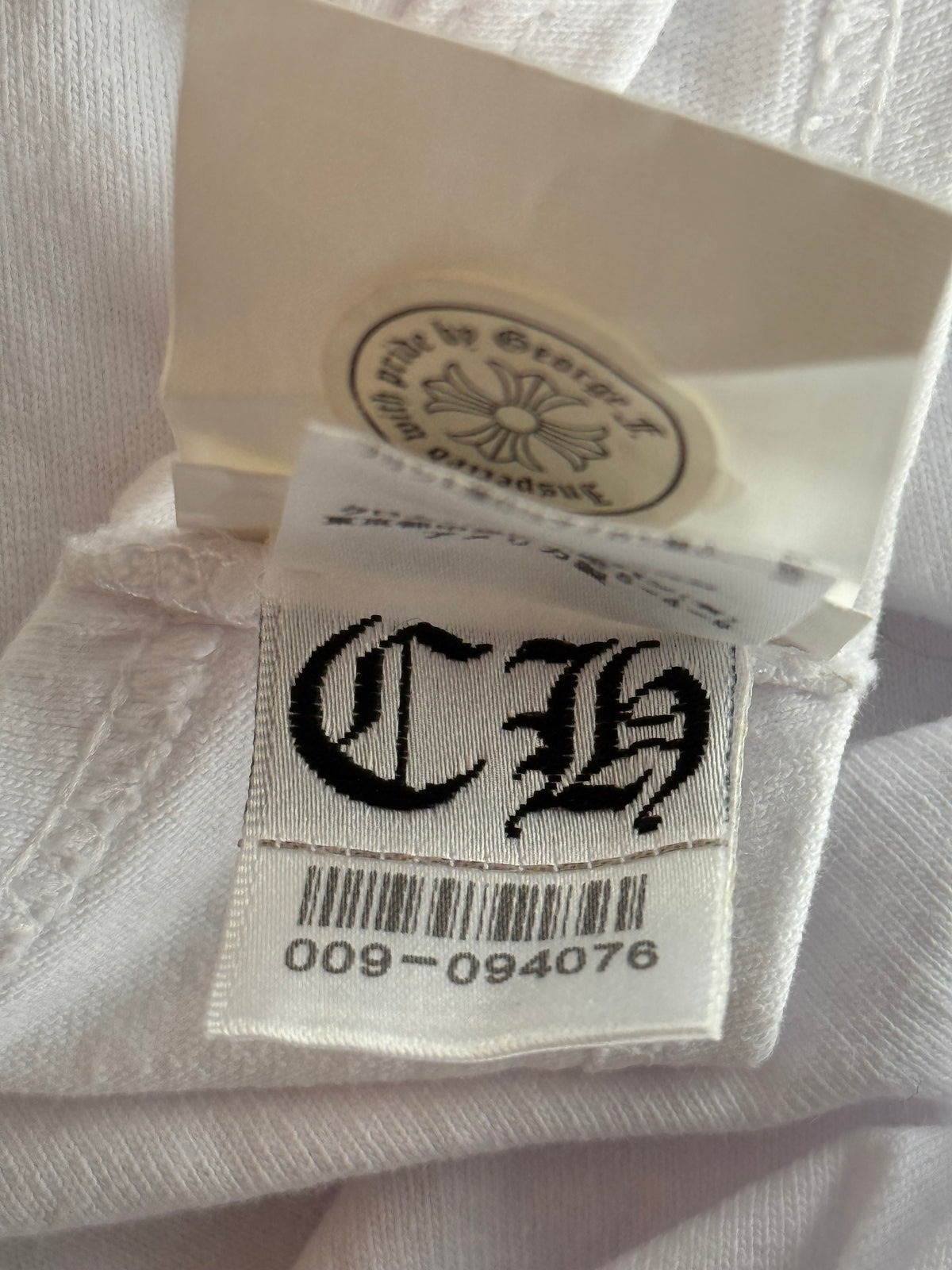 Chrome Hearts White & Black Cross Graphic Tank Top