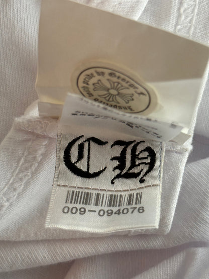 Chrome Hearts White & Black Cross Graphic Tank Top