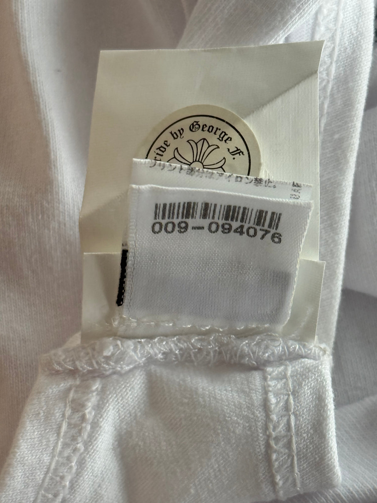Chrome Hearts White & Black Cross Graphic Tank Top
